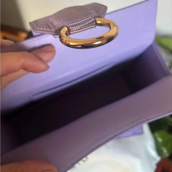 JWPEI Purple Lizard Bag - Picture 3 of 6
